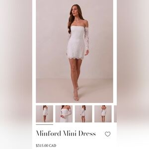 Minford Mini Dress With Sleeves